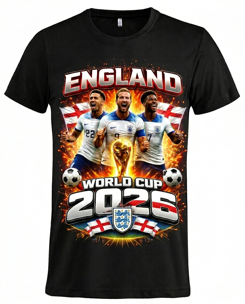 Engeland T-Shirt - WK 2026