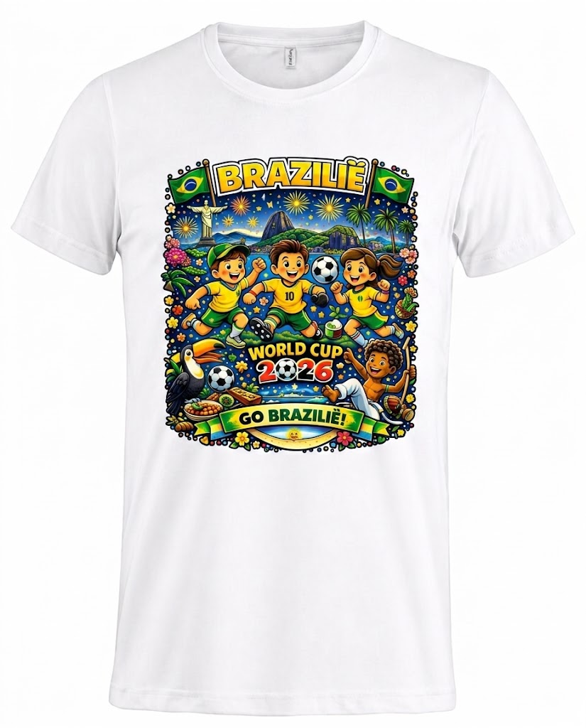 Brazilië T-Shirt - WK 2026