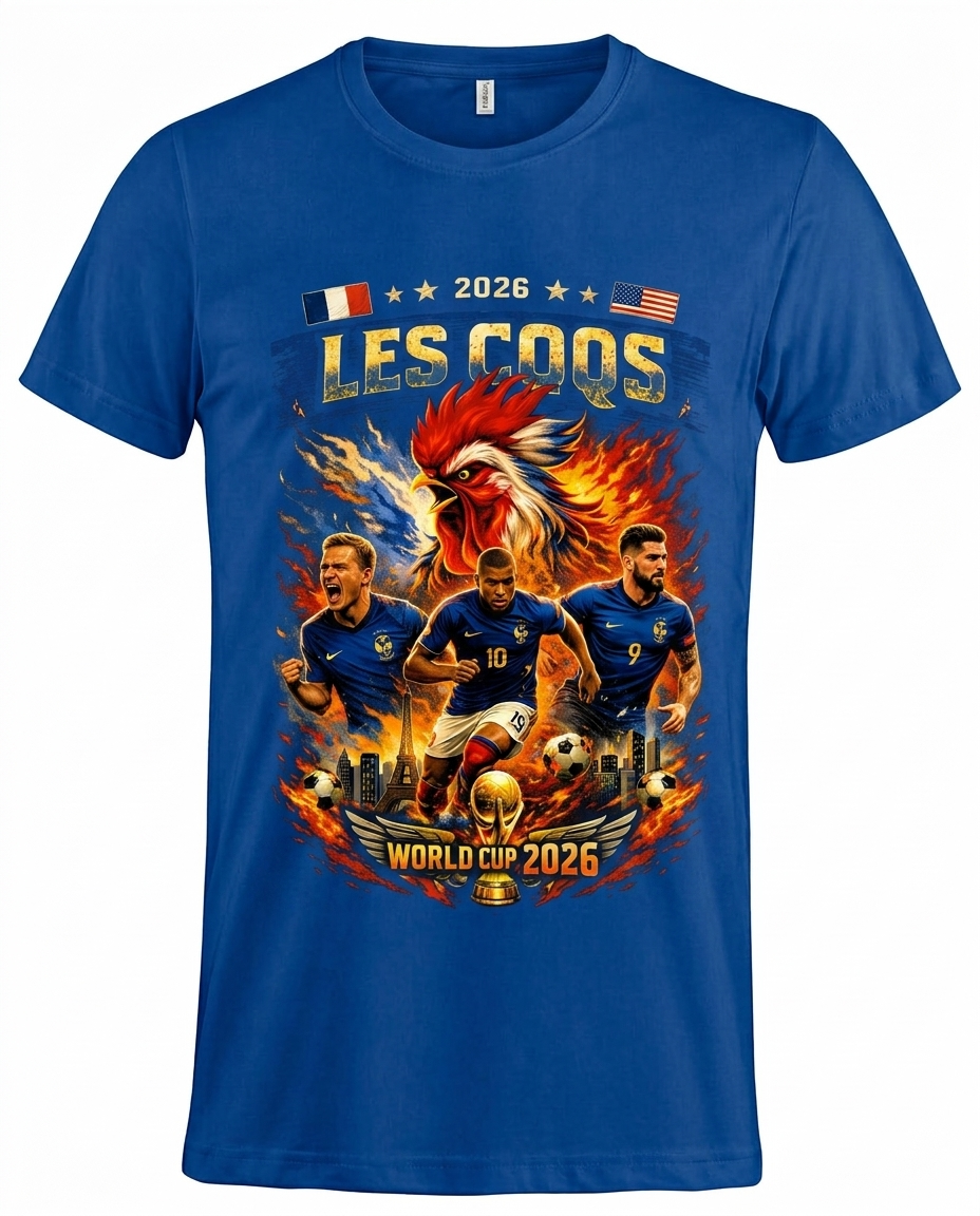 Frankrijk T-Shirt - WK 2026