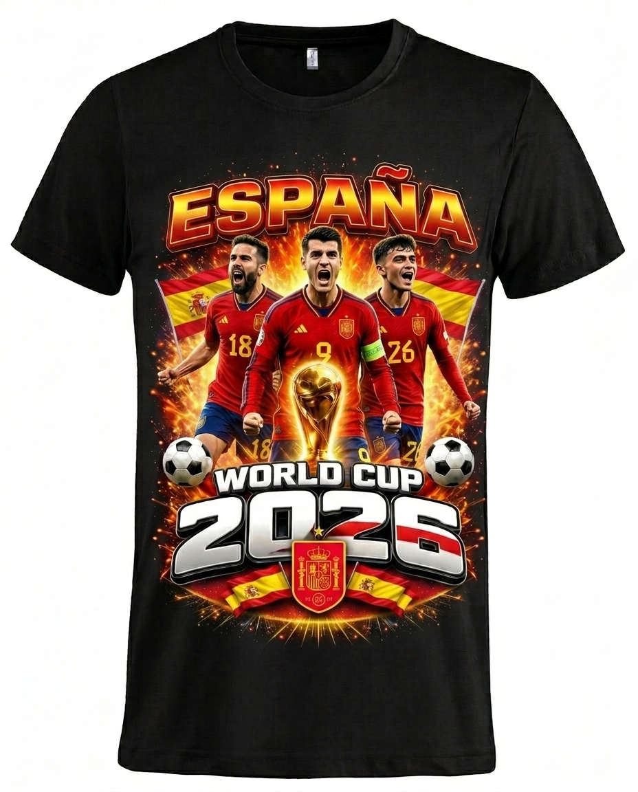 Spain T-Shirt - WK 2026
